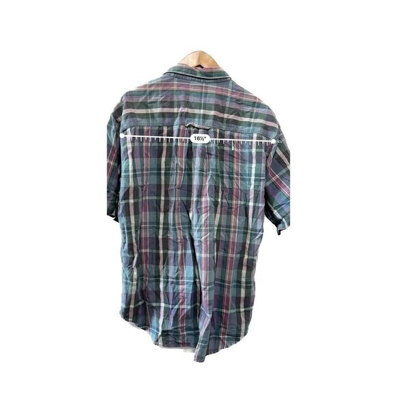 Dockers / Levis Mens Plaid Button Up Casual Shirt - Size‎ Large - Picture 6 of 6